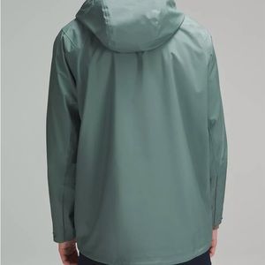 NWT lululemon Mens Waterproof Full-Zip Rain Jacket. Size XL
